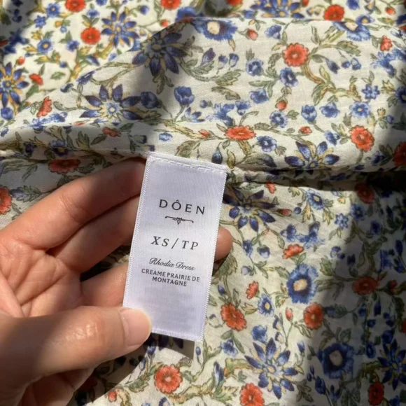 Doen Rhodia floral-print organic cotton-voile midi dress - Picture 16 of 16